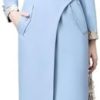 Women's Printed Patchwork Dress Suit Skirt Belt Waist Cinching Autumn Winter Fall Elegant Vintage Boho
