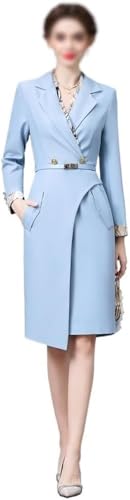 Women's Printed Patchwork Dress Suit Skirt Belt Waist Cinching Autumn Winter Fall Elegant Vintage Boho