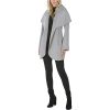 Marilyn Women's Wool Blend Double Face Belted Wrap Coat