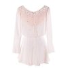 Ice Figure Skating Dress Girls Ladies Long Sleeved Beaded Roller Skating Skirts