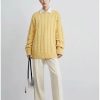 Women's 100 Percent Wool Sweater Winter Round Neck Knit Pullover Korean Loose Large Size Cashmere Sweaters