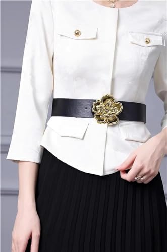 Women Long Sleeve Lace-Up Pleated Crewneck Patchwork Party Dress