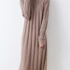 Women's Fall/Winter Wool Knitted Cheongsam Long-Sleeved Dress Elegant and Effortless
