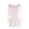 Ice Figure Skating Dress Girls Ladies Long Sleeved Beaded Roller Skating Skirts