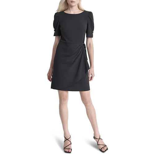 Women's Short Sleeve Mini Sheath Dress