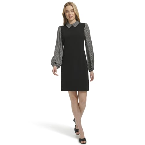 Women's Peter Pan Collar a Line Dress