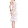 Women's Audrey Spaghetti Strap Midi A-line 3D Floral Dress
