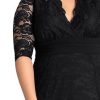 Women's Plus Size Screen Siren Lace Evening Gown