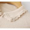 Women's Chinese Style Button Loose Knitted Wool Dress