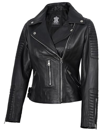 Premium Asymmetrical Women Leather Jackets - Real Lambskin Stylish Leather Jacket Womens For All Seasons