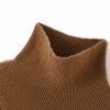 Women Wool Blend Sweater Dress Long Pullover Loose Turtle Neck Fall Winter Thick Knit Dress