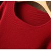 Women's Fall/Winter Wool Midi-Length Half-Turtleneck Knitted Warm Hip-Wrap Skirt