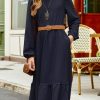 Tween Girls 2025 Fall Dresses Kids Rib Knit Dress Size 6-15 Years