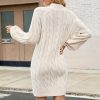 Sweater Dress for Women 2025 Fall Long Sleeve Crewneck Knit Mini Dress Casual Pullover Oversized Sweaters Dresses