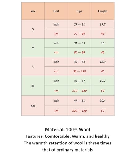 Short Skirt Women's Fall Winter 100% Wool Knitted Skirt Girl's Ribbed Elastic Waist Skirts