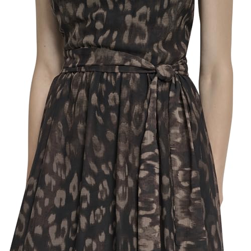 Womens Sleeveless Halter Midi Dress