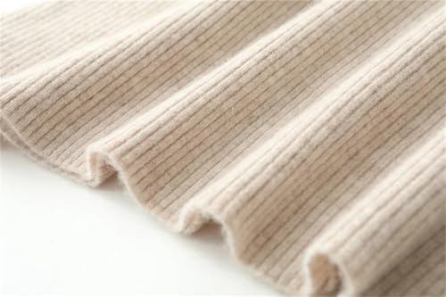 Women's Wool Knitted Cheongsam Chinese Style Long Sleeve Dress for Fall Winter