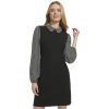 Women's Peter Pan Collar a Line Dress