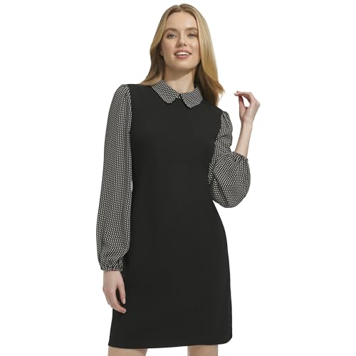 Women's Peter Pan Collar a Line Dress