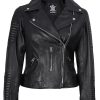 Premium Asymmetrical Women Leather Jackets - Real Lambskin Stylish Leather Jacket Womens For All Seasons