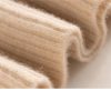 Women's Wool Mid Length Half High Collar Waist Knitted Warm Wrap Hip One Step Dress for Fall Winter