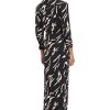 Women's Long Sleeve Midi Wrap Dress