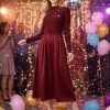 Womens Turtleneck Maxi Sweater Dresses Long Sleeve Knit Pullover Jumper Fall Winter Flowy Modest Long Dress