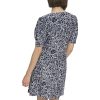 Women's Puff Sleeve Beach Blossom Dress