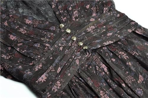 Women’s Holiday Party Dress Crewneck Long Sleeve Floral Lace Asymmetrical Solid
